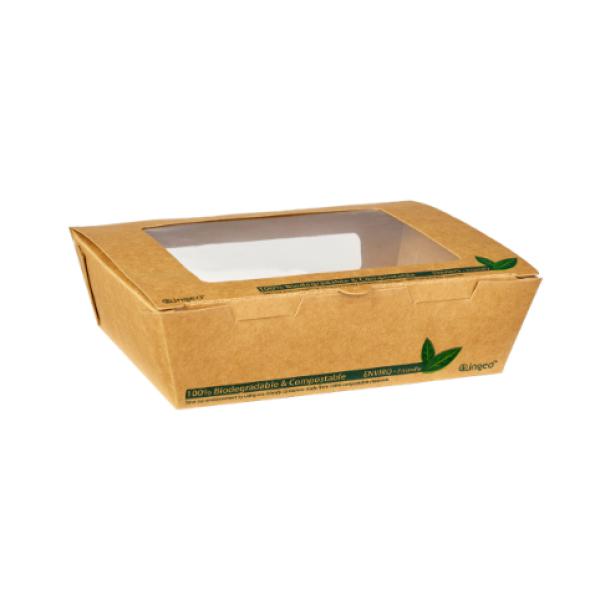 900ml-PLA-Tuck-Top-Kraft-Window-Salad-Boxes